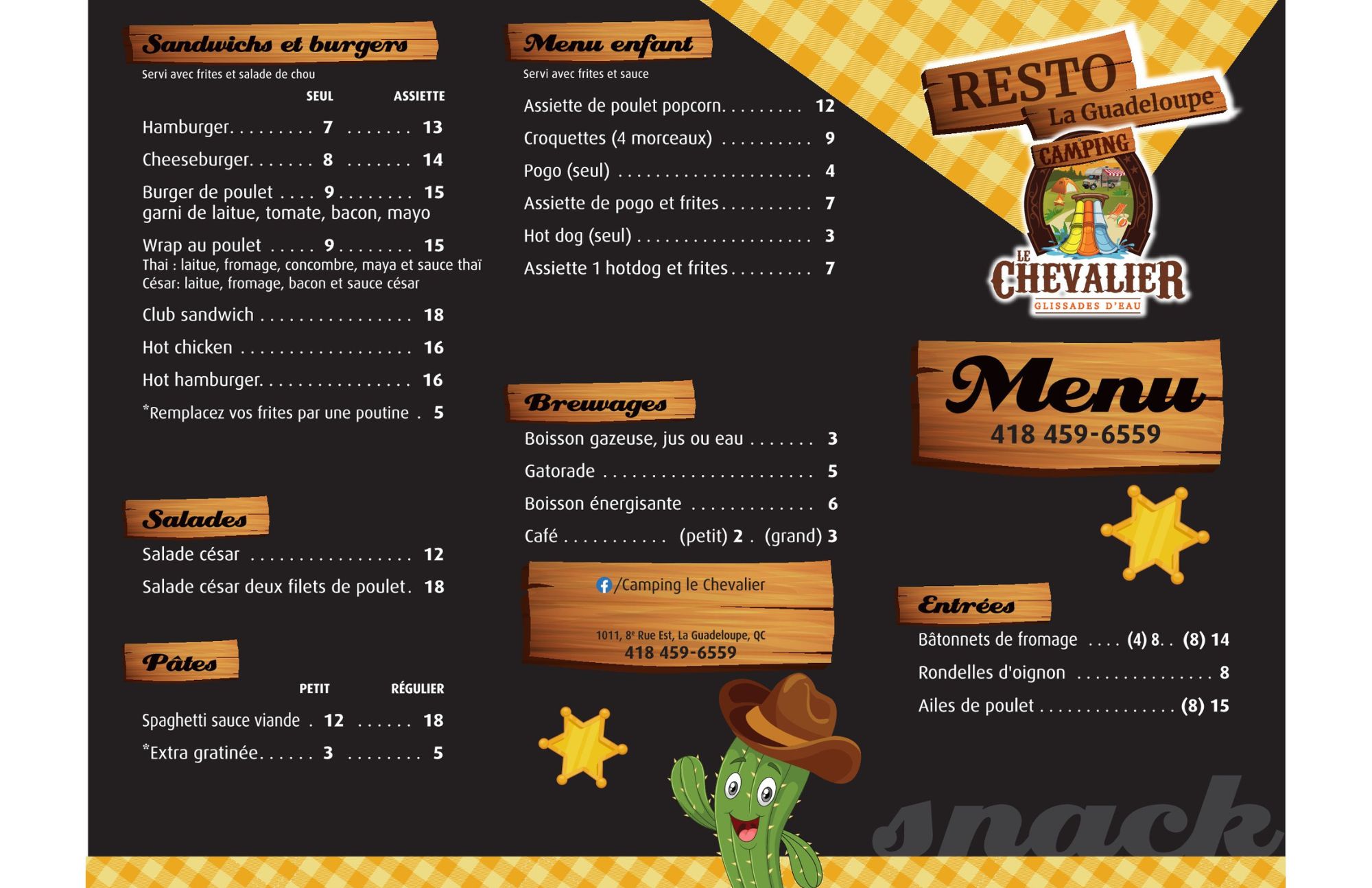 menu 2025